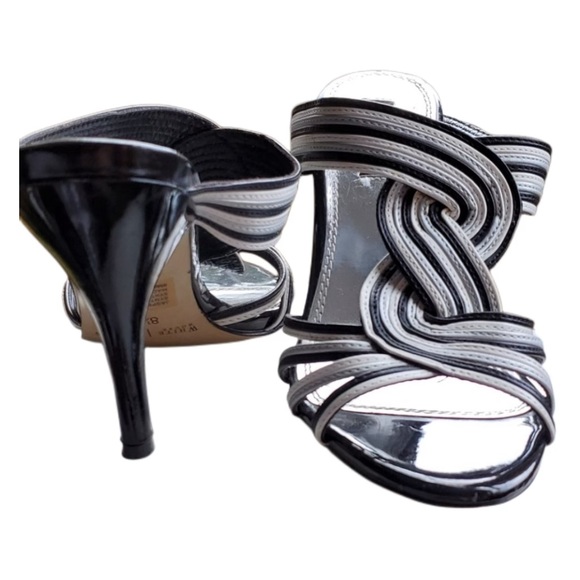 NEW House Black Market Jasper High Heel Sandals SZ 8. WHBM Heeled Sandals - Picture 8 of 11
